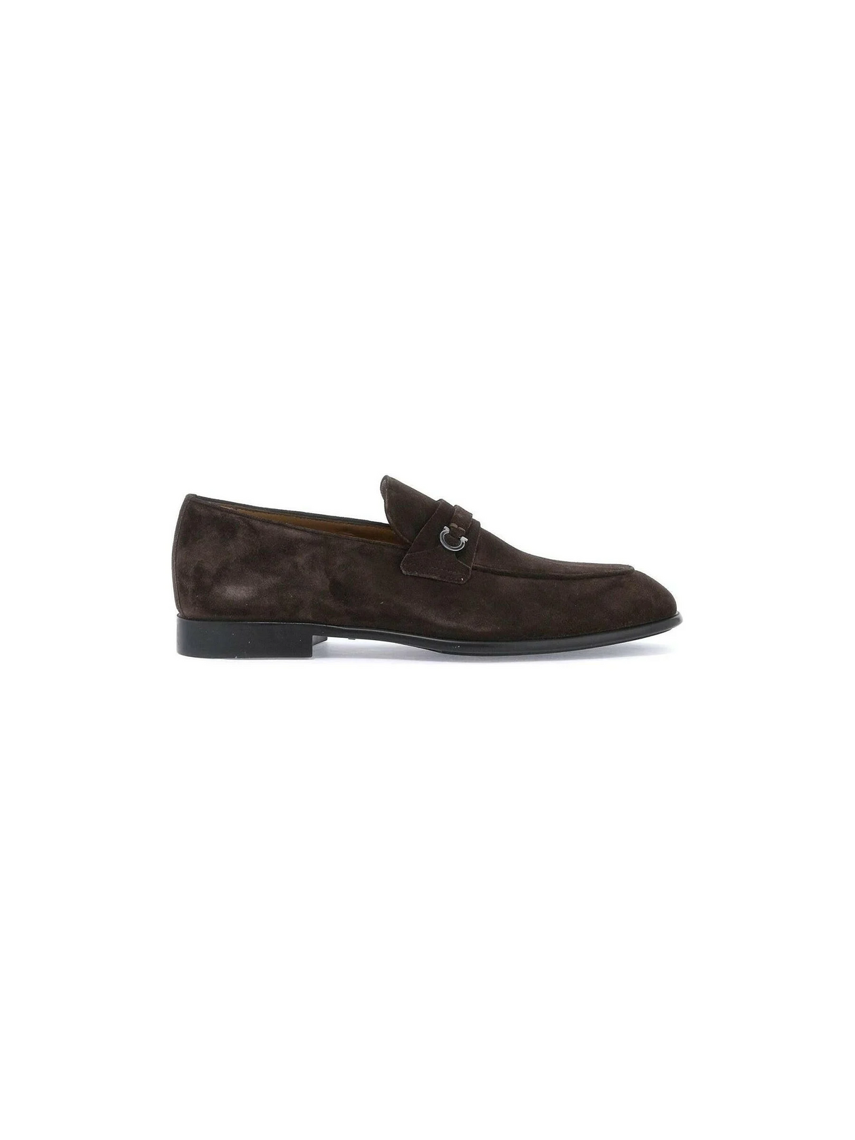 Desio Gancini Suede Loafers.