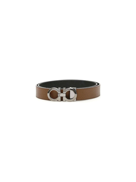 Double Gancio Reversible Belt FERRAGAMO JOHN JULIA.