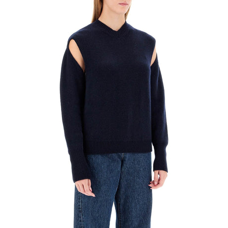 Double-Layered Cashmere Vest Sweater - Women > Clothing > Knitwear > Sweaters