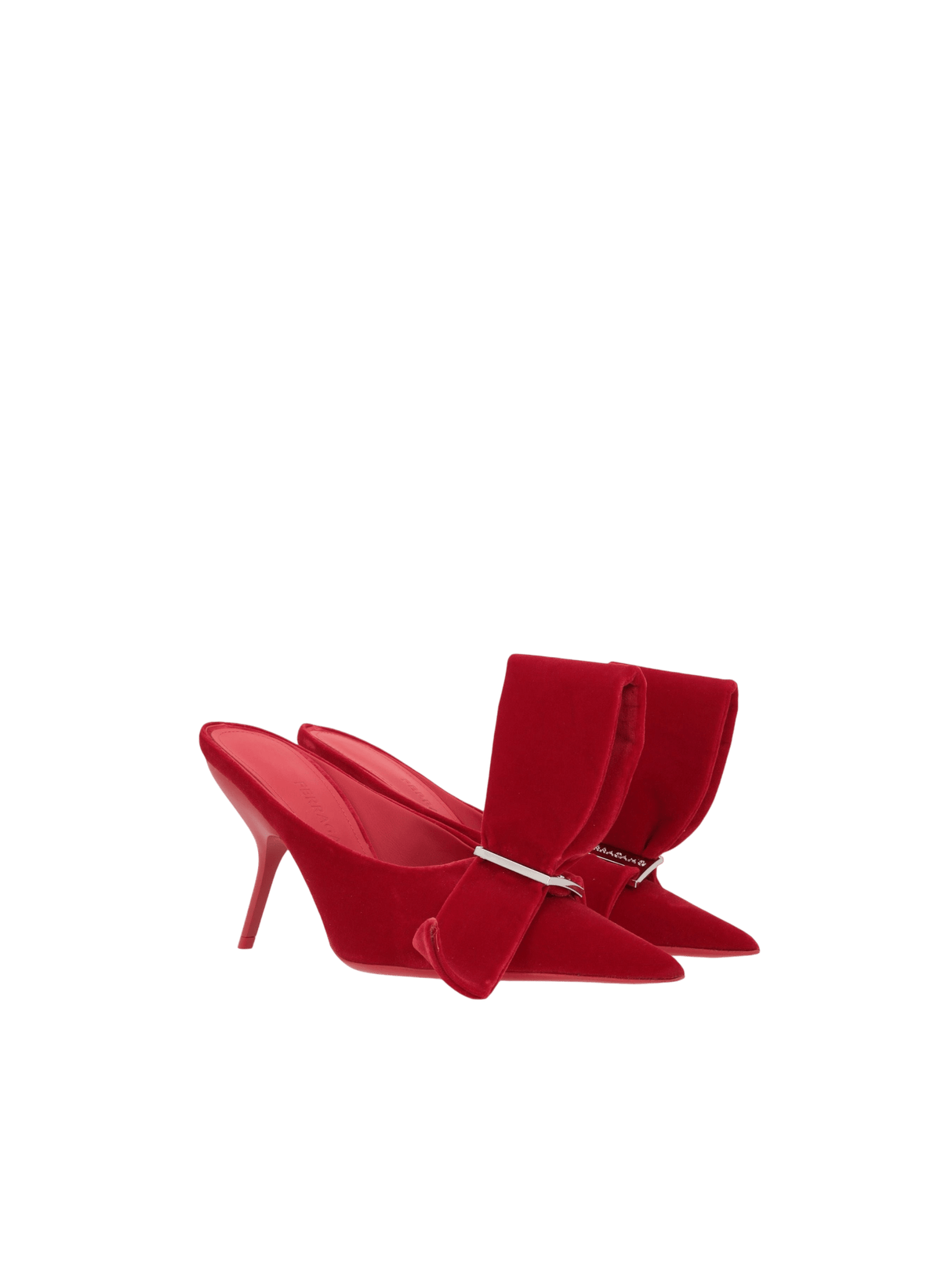 Emii Velvet Mules-FERRAGAMO-JOHN JULIA