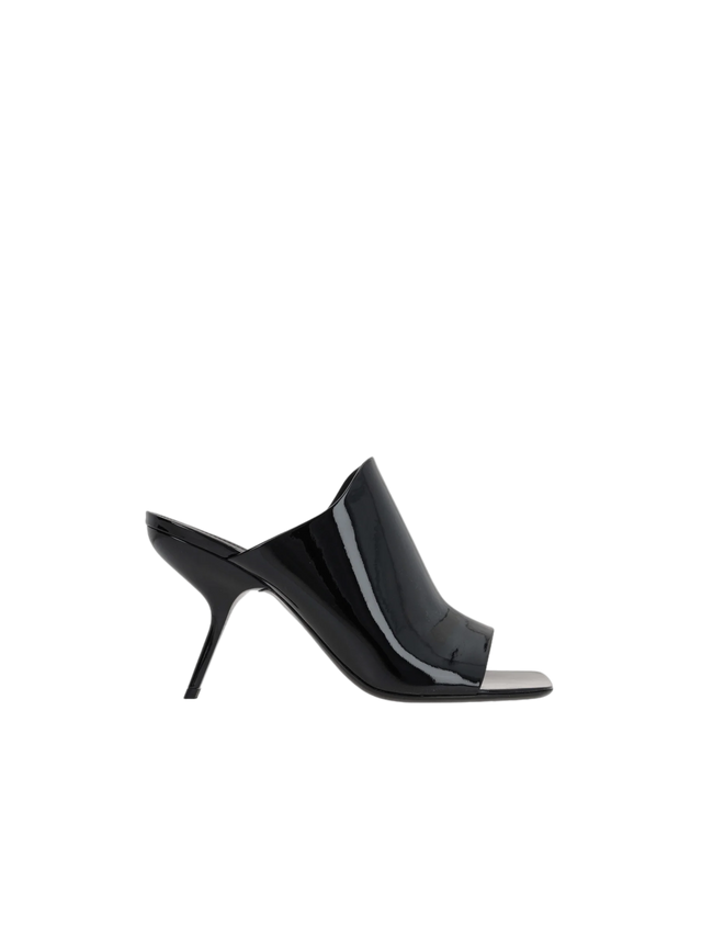 Era Patent Leather Mule Sandals-FERRAGAMO-JOHN JULIA