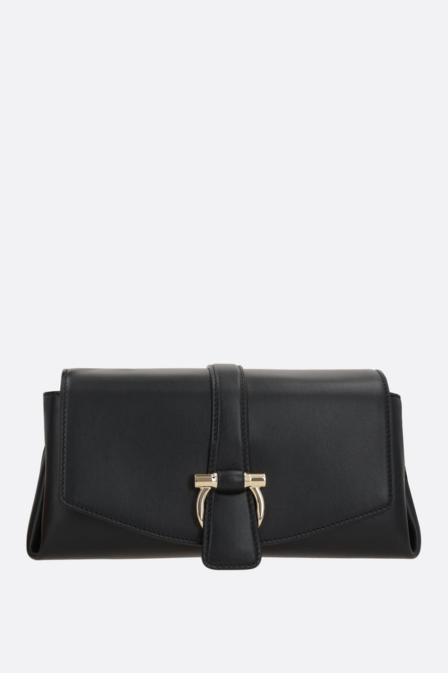 Smooth Leather Small Shoulder Bag-FERRAGAMO-JOHN JULIA