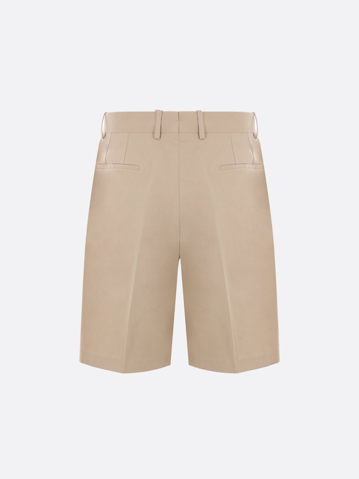 Gabardine Tailored Shorts-Ferragamo-JOHN JULIA