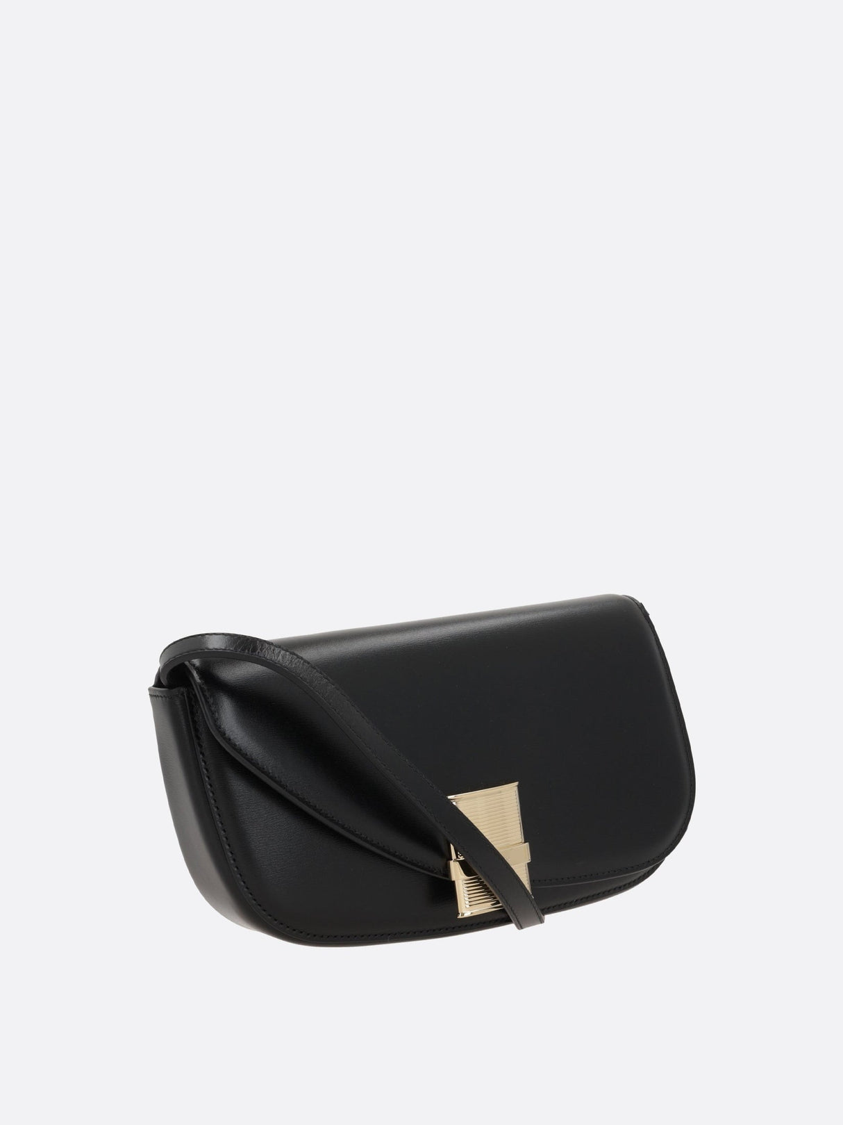 Fiamma Smooth Leather Crossbody Bag-FERRAGAMO-JOHN JULIA