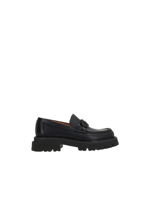 Florian Smooth Leather Loafers-FERRAGAMO-JOHN JULIA