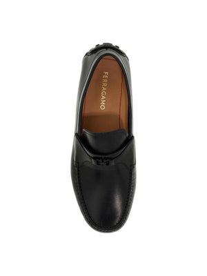 FERRAGAMO-Florin Gancini Driver Loafer-JOHN JULIA