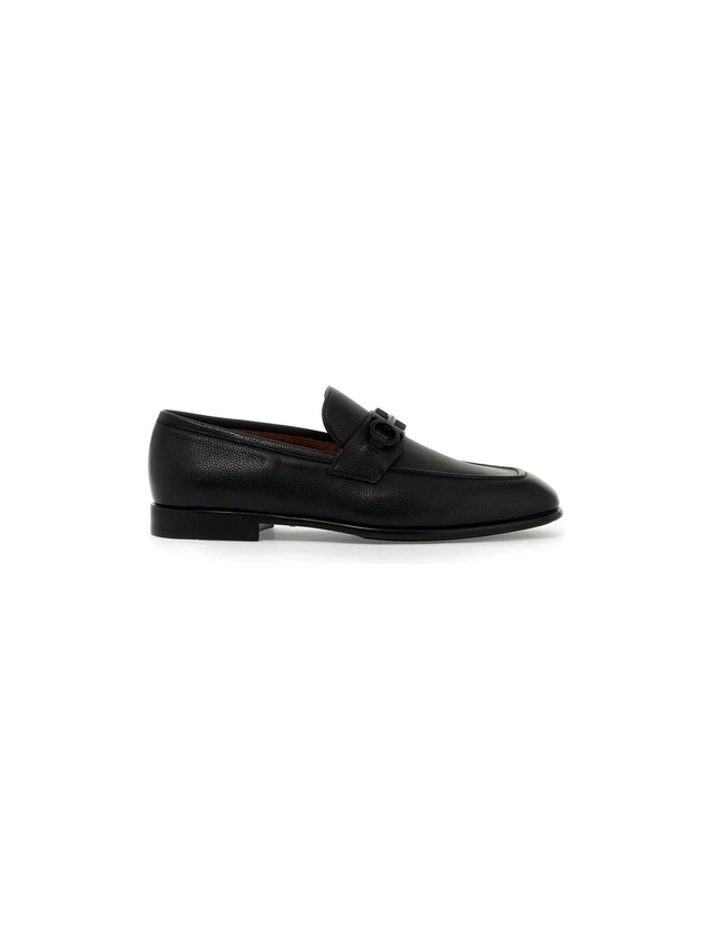 Foster Leather Gancini Loafers.