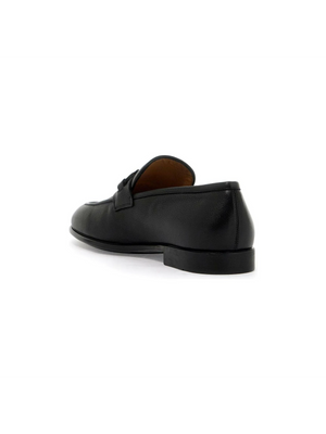 Foster Leather Gancini Loafers.