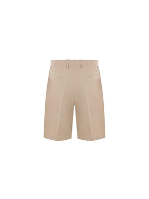 Gabardine Short Pants-FERRAGAMO-JOHN JULIA