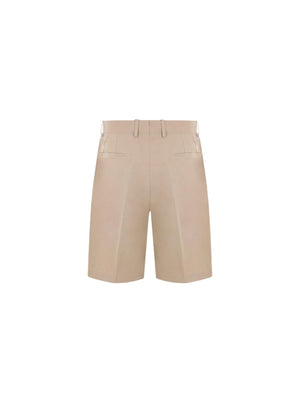 Gabardine Short Pants-FERRAGAMO-JOHN JULIA