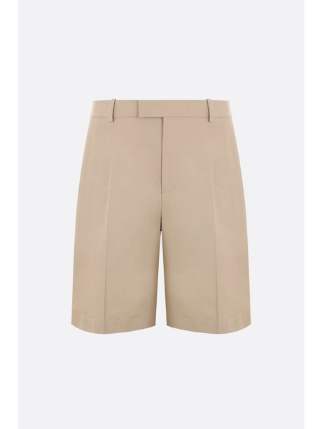 Tailored Gabardine Shorts-Ferragamo-JOHN JULIA