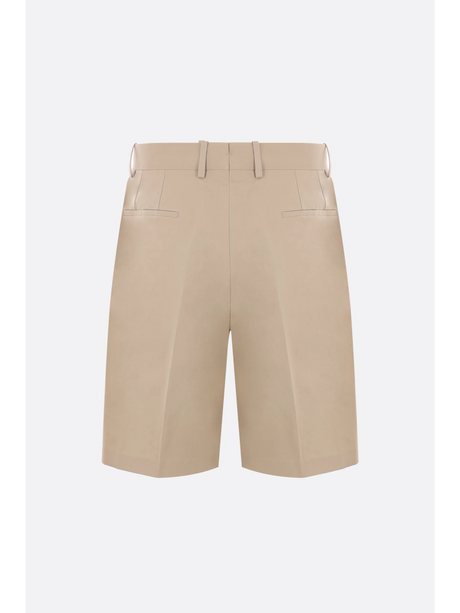 Tailored Gabardine Shorts-Ferragamo-JOHN JULIA