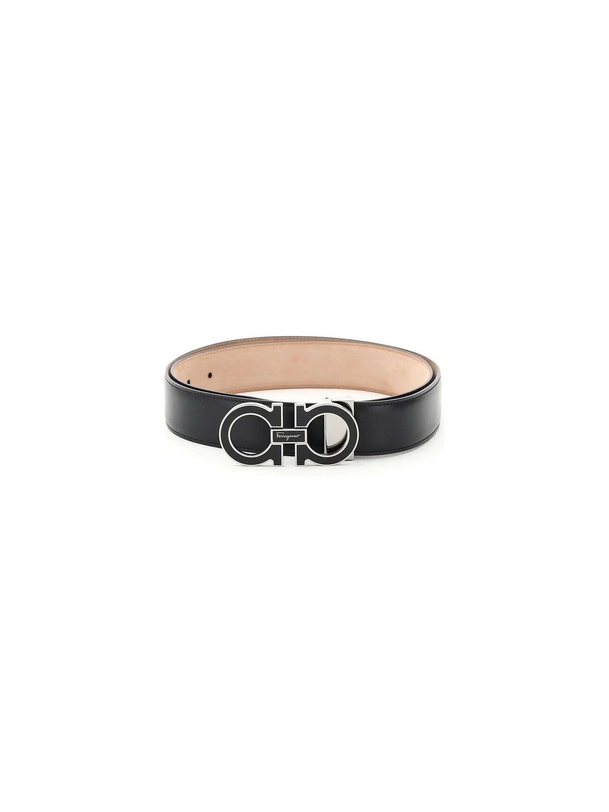 Gancini Leather Belt FERRAGAMO JOHN JULIA.