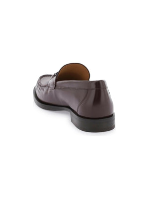 Gancini Leather Loafers FERRAGAMO JOHN JULIA.