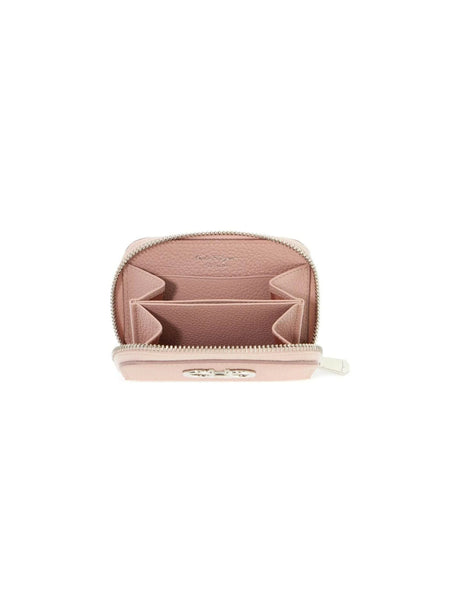 Gancini Leather Zippered Credit Card Holder.