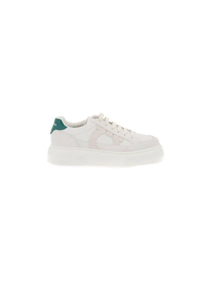 FERRAGAMO-Gancini Low Top Sneakers-JOHN JULIA