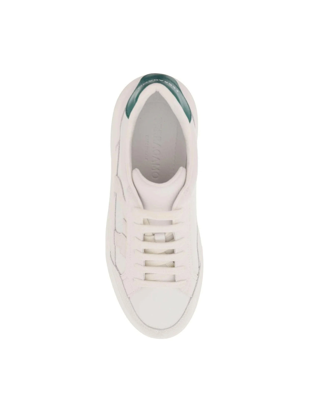 FERRAGAMO-Gancini Low Top Sneakers-JOHN JULIA