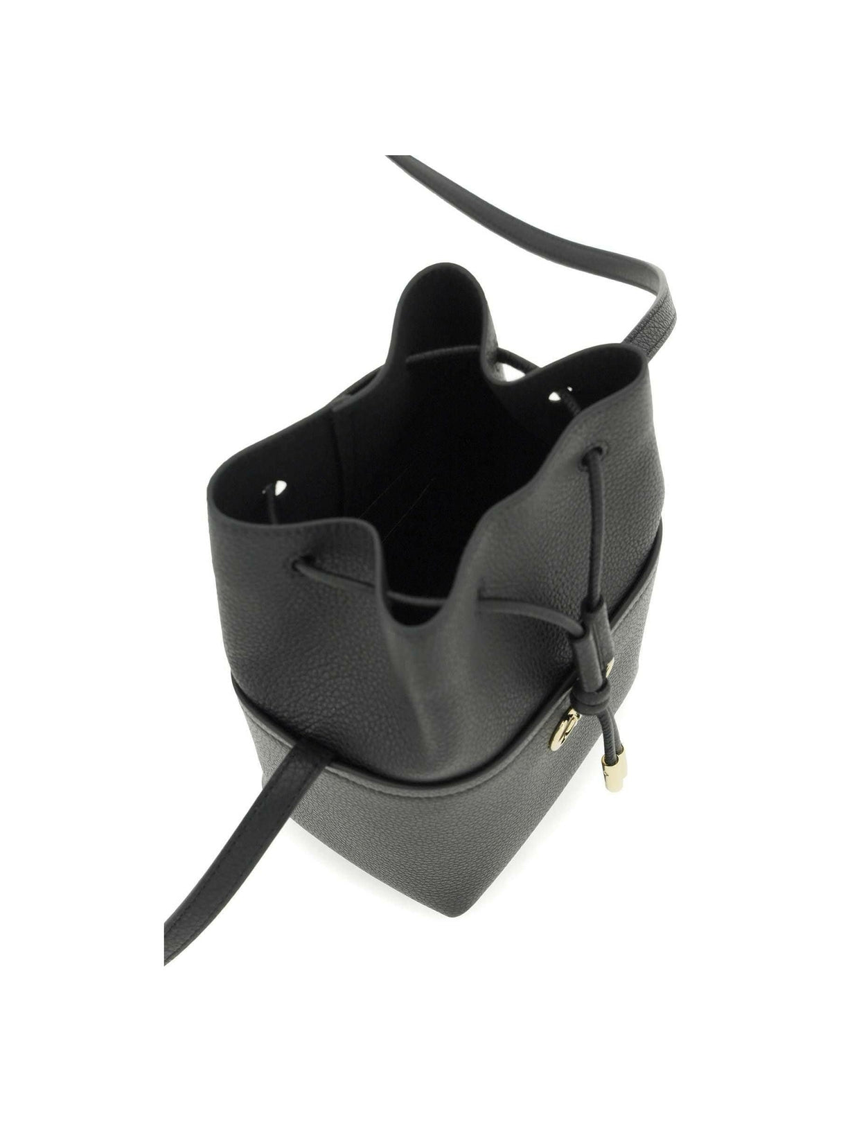 Gancini Mini Crossbody Bucket Bag FERRAGAMO JOHN JULIA.