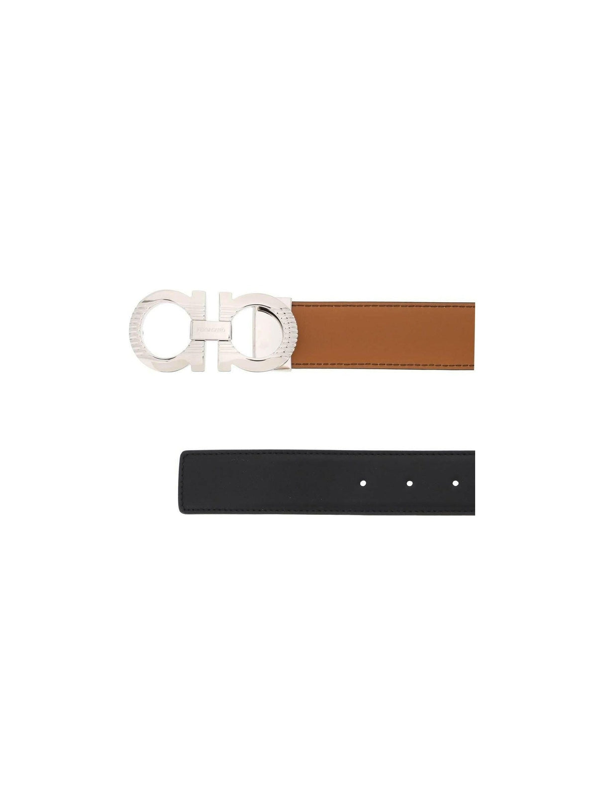 FERRAGAMO-Gancini Reversible Belt-JOHN JULIA