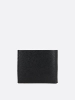 Gancini Textured Leather Billfold Wallet-FERRAGAMO-JOHN JULIA