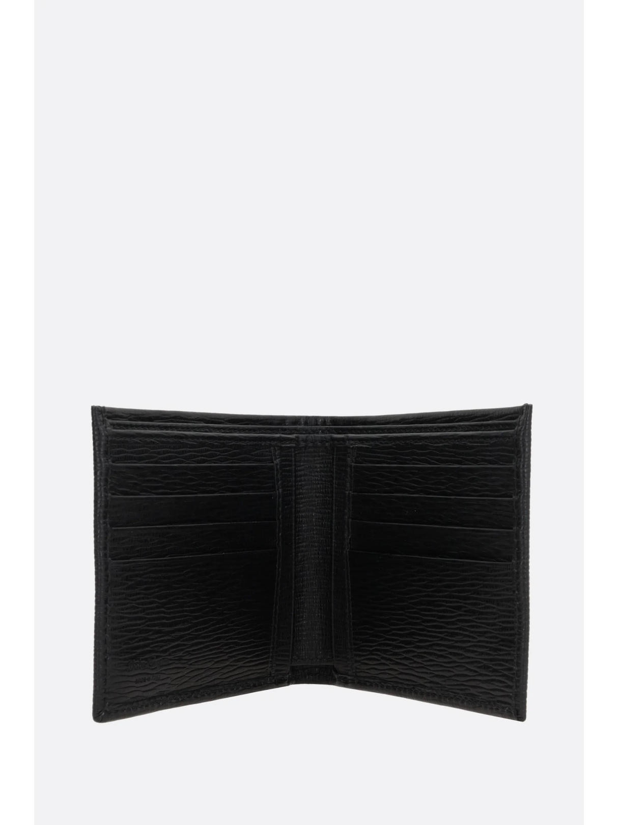 Gancini Textured Leather Wallet-Ferragamo-JOHN JULIA