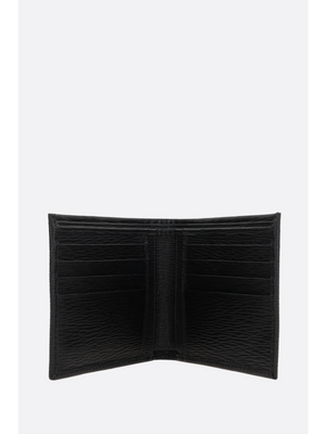 Gancini Textured Leather Wallet-Ferragamo-JOHN JULIA