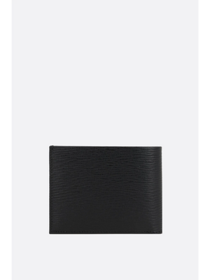 Gancini Textured Leather Wallet-Ferragamo-JOHN JULIA