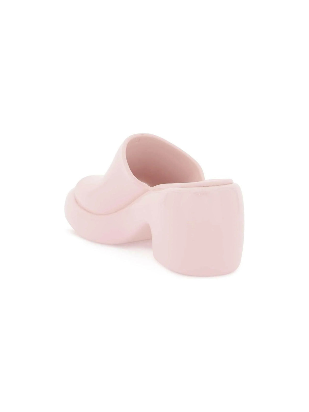 FERRAGAMO-Glossy Pink Mules-JOHN JULIA