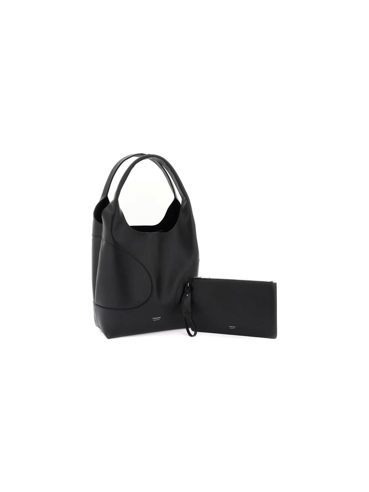 Hobo Bag With Cut Out FERRAGAMO JOHN JULIA.