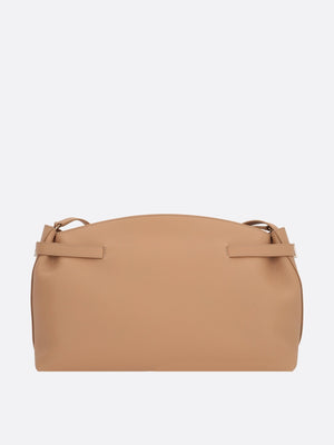 Hug Grainy Leather Shoulder Bag-FERRAGAMO-JOHN JULIA