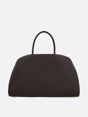 Hug Medium Grainy Leather Handbag-FERRAGAMO-JOHN JULIA