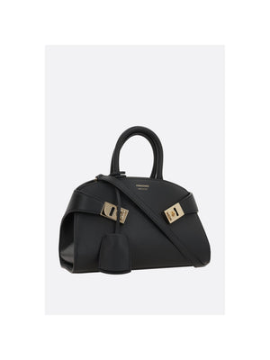 Hug Mini Handbag In Smooth Leather-FERRAGAMO-JOHN JULIA