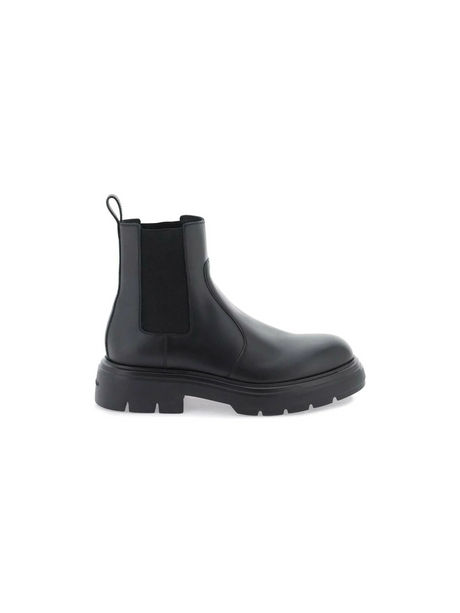 Leather Chelsea Boots FERRAGAMO JOHN JULIA.