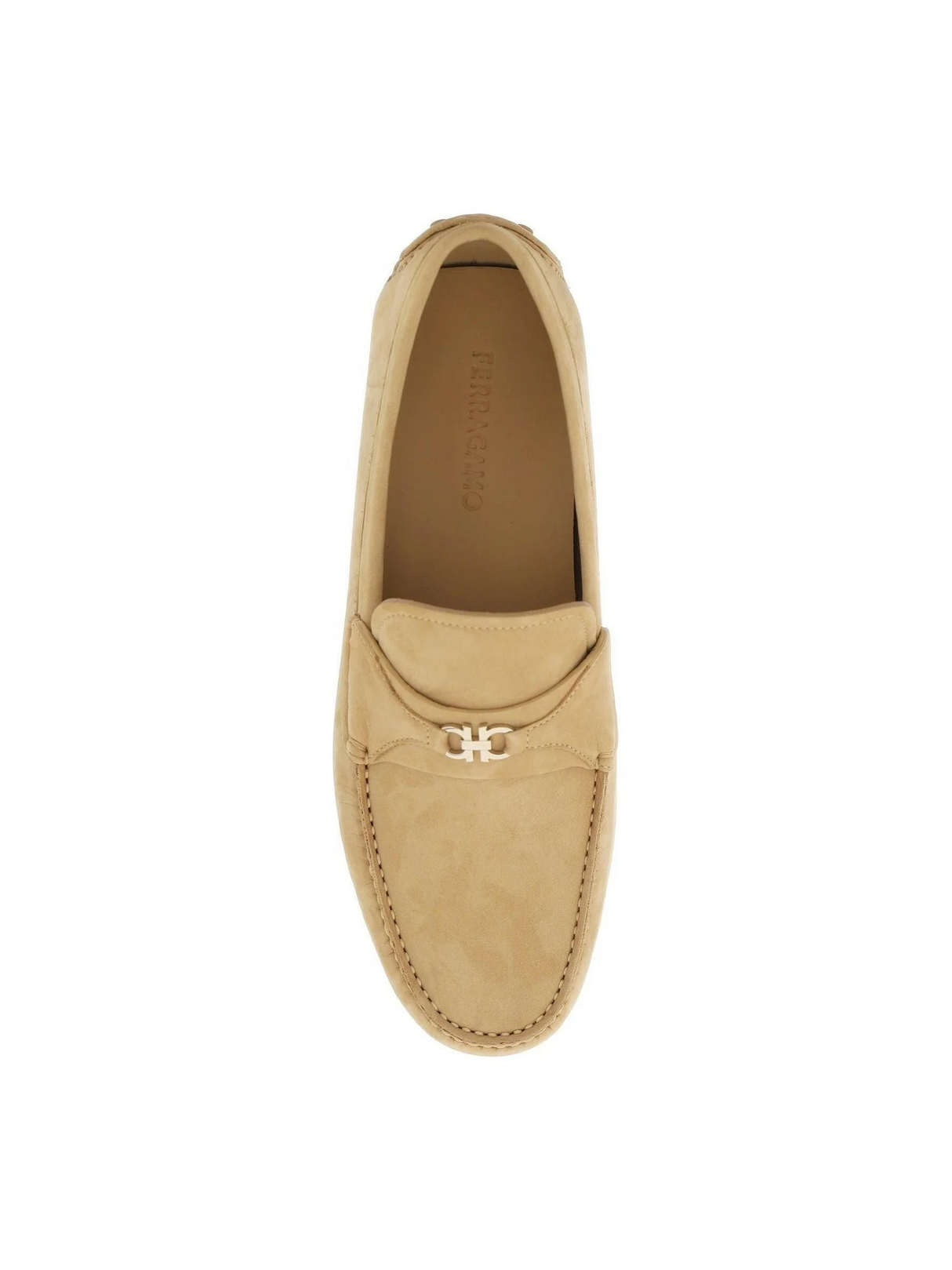 Light Camel Florin Gancini Nubuck Drivers FERRAGAMO JOHN JULIA.