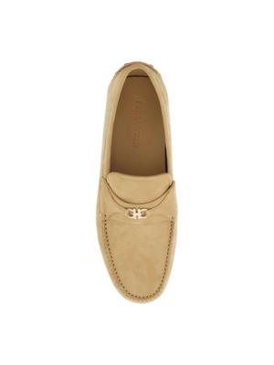 Light Camel Florin Gancini Nubuck Drivers FERRAGAMO JOHN JULIA.