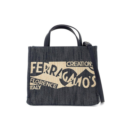 Logo Printed Small Tote Bag.