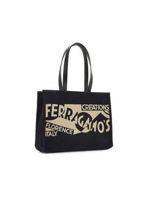 Logo Printed Tote Bag (M).