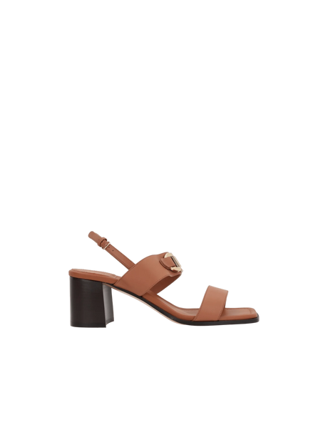 Lou Smooth Leather Sandals-FERRAGAMO-JOHN JULIA