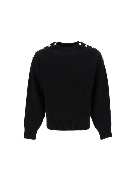 Metal Button Sweater FERRAGAMO JOHN JULIA.