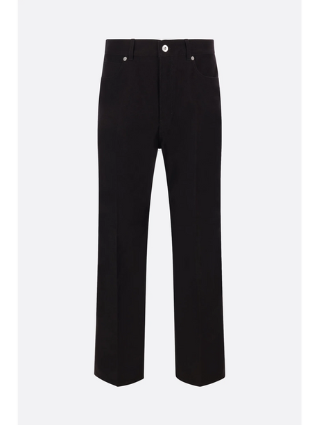 Moleskine Straight-Leg Trousers-Ferragamo-JOHN JULIA