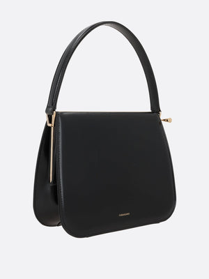 New Frame Smooth Leather Handbag-FERRAGAMO-JOHN JULIA