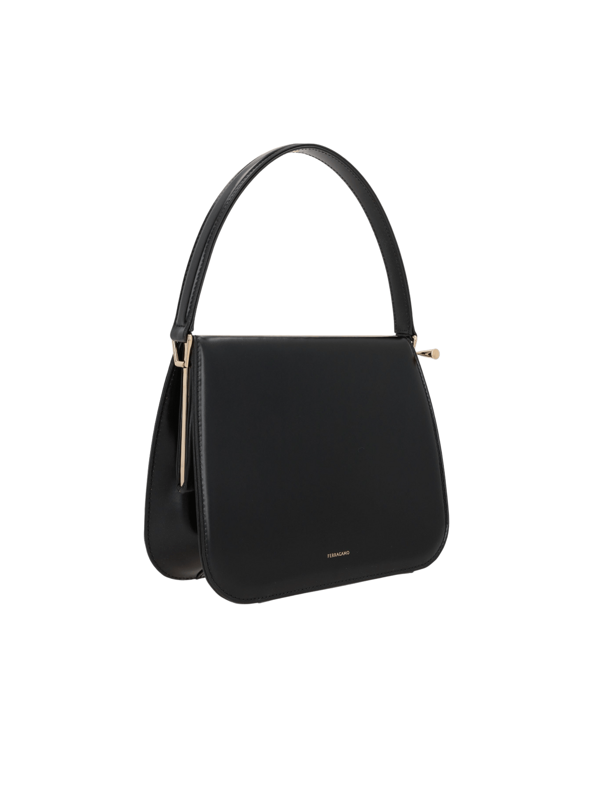 New Frame Smooth Leather Handbag-FERRAGAMO-JOHN JULIA