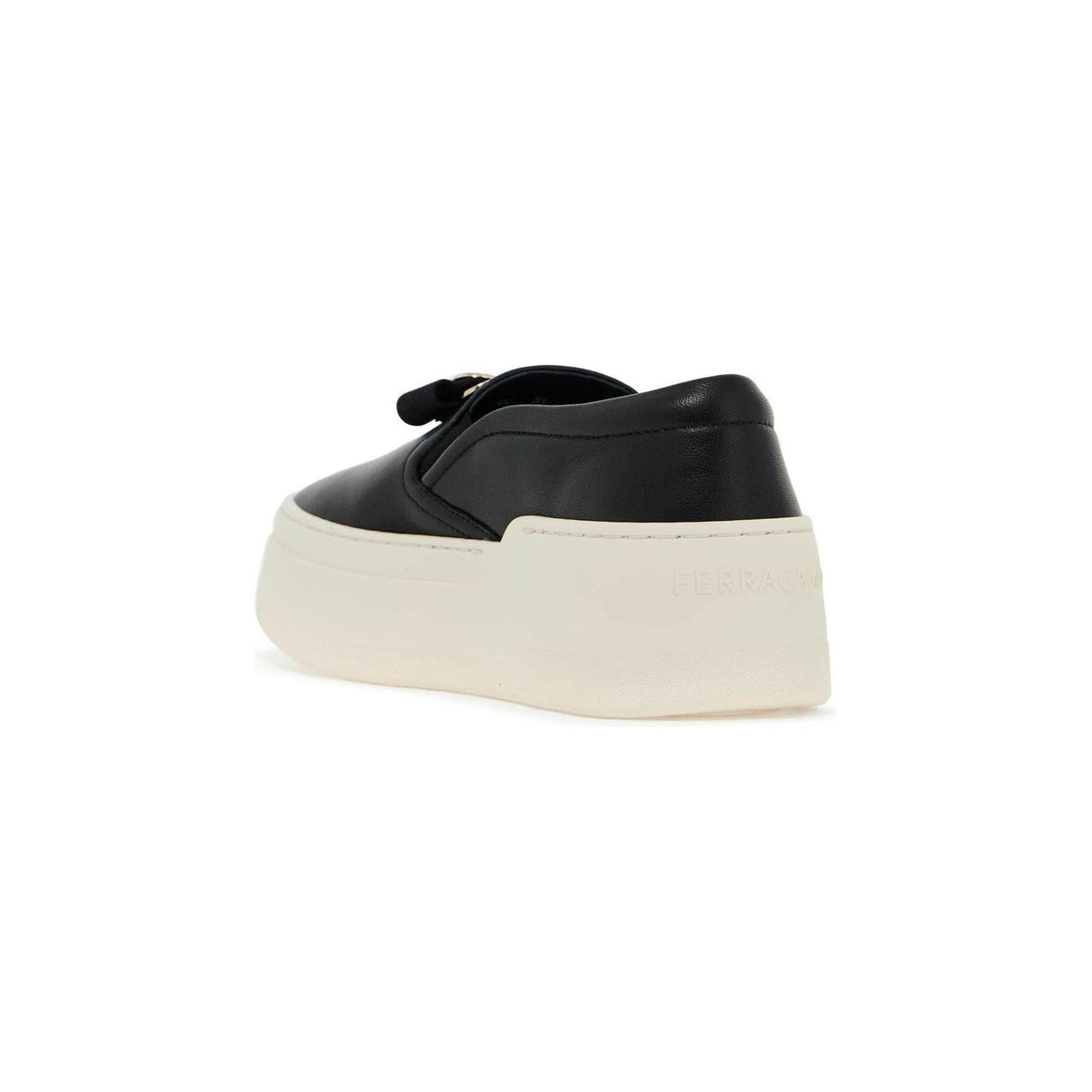 New Vara Plate 'Cristal' Slip On Nappa Leather Sneakers.