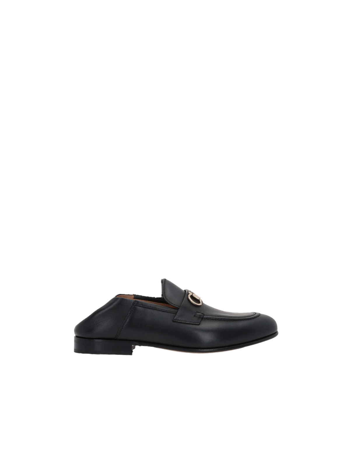 Ottone Smooth Leather Loafers-FERRAGAMO-JOHN JULIA