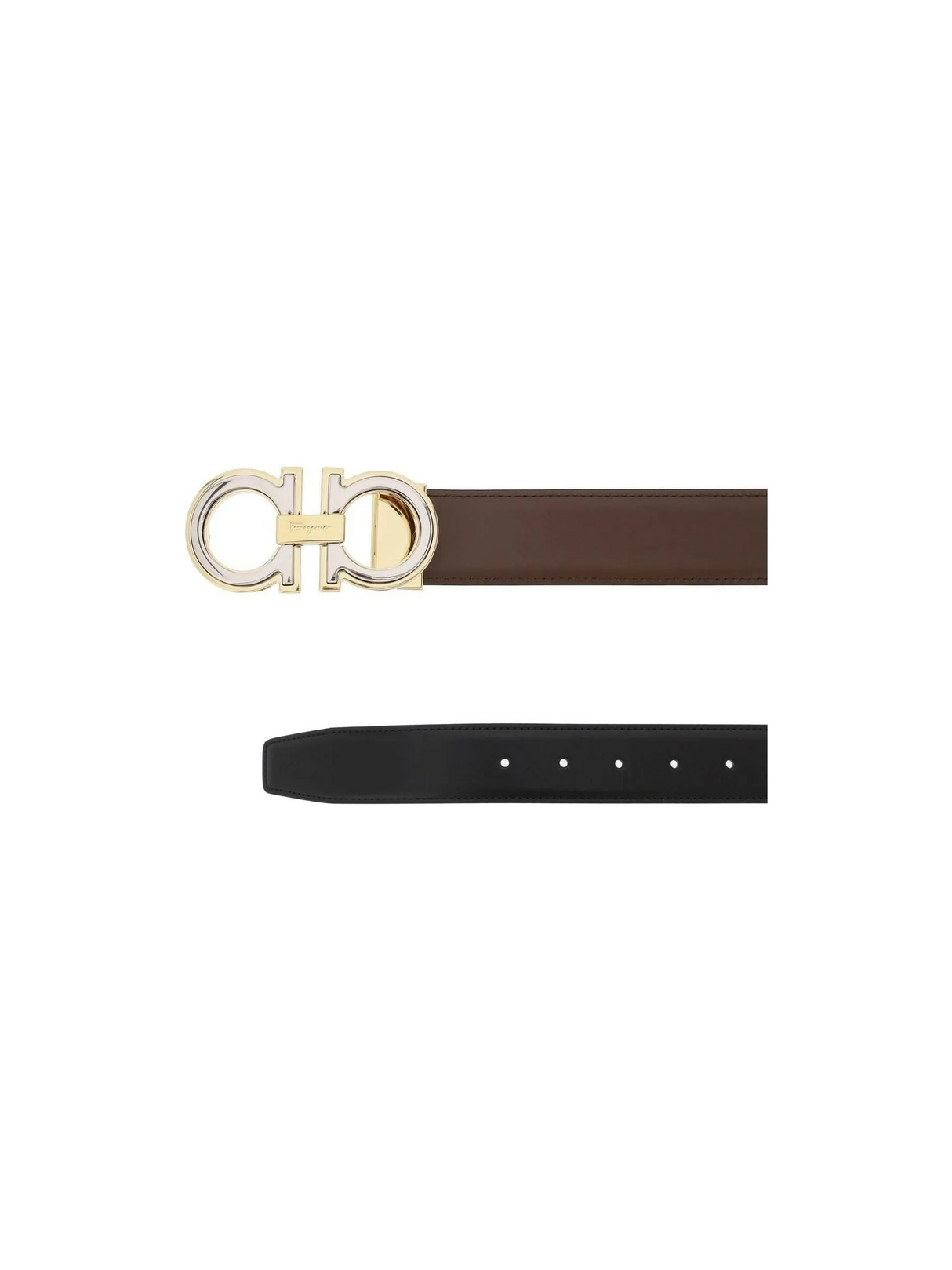 Reversible Gancini Buckle Belt FERRAGAMO JOHN JULIA.