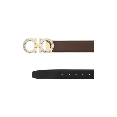 Reversible Gancini Buckle Belt FERRAGAMO JOHN JULIA.