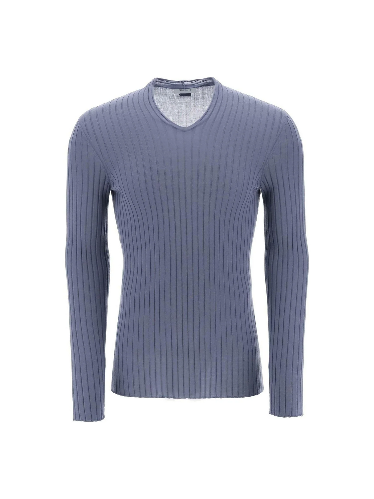 Ribbed Knit Sweater FERRAGAMO JOHN JULIA.