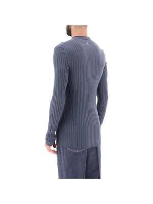 Ribbed Knit Sweater FERRAGAMO JOHN JULIA.