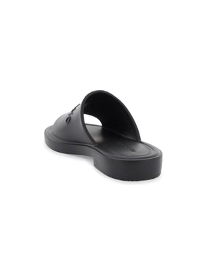 Black Rubber Sandals FERRAGAMO JOHN JULIA.