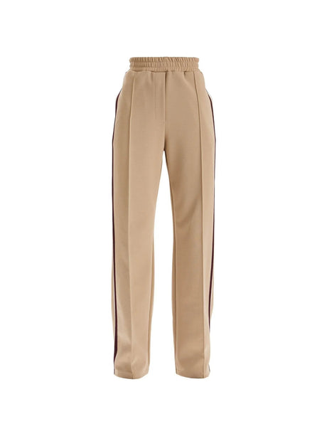 FERRAGAMO-Semi-Technical Jersey Track Joggers-JOHN JULIA